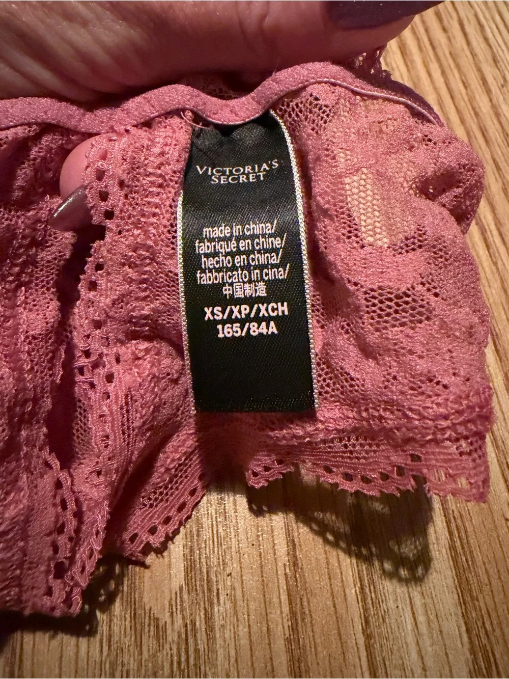 Victorias Secret sheer lace